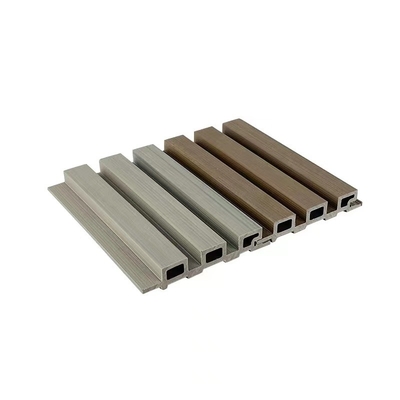Αγορά 23x135mm WPC επένδυσης εσωτερικός καφετής επιτροπής τοίχων σανίδων επιτροπής ξύλινος πλαστικός σύνθετος Fluted σε απευθείας σύνδεση κατασκευή