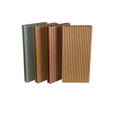 Αγορά Μη - υπαίθρια σανίδα 140x25mm πατωμάτων εφαρμοσμένης μηχανικής οδικών πάρκων επιτροπής πινάκων αυλακιού WPC Decking ολίσθησης η γκρίζα Tan σε απευθείας σύνδεση κατασκευή