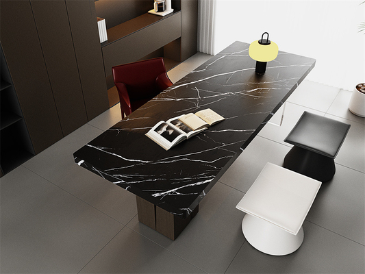 Αγορά Ματ 1420x2700mm Μαύρες Σιντερωμένες Πέτρες για το καθιστικό και το γραφείο σε απευθείας σύνδεση κατασκευή