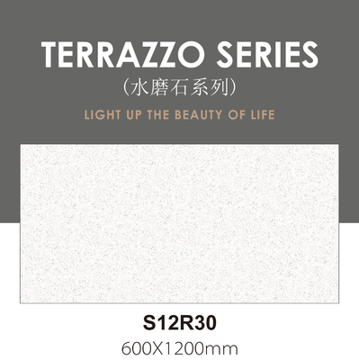 Αγορά 600x1200mm βαθμίδα AAA Gray Terrazzo εσωτερικό τοίχο με υφή μωρού πρόσωπο γυαλισμένα πλακάκια πορσελάνης για διακόσμηση σε απευθείας σύνδεση κατασκευή