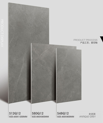 Αγορά Αρχαίο γκρι 60x120cm μαλακό γυαλισμένο ανθεκτικό εσωτερικό πάτωμα πορσελάνη υφασμένα πλακάκια για καθιστικό σε απευθείας σύνδεση κατασκευή