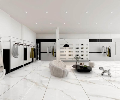 Αγορά Πλακάκι Πορσελάνης Λευκό Γυαλιστερό 1200x1200mm Βαθμού ΑΑΑ σε απευθείας σύνδεση κατασκευή