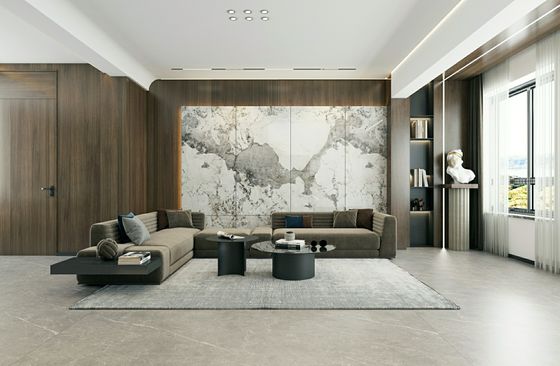 Αγορά Λευκά γυαλισμένα γυαλισμένα πλακάκια πορσελάνης 900x1800mm για πάτωμα και τοίχο σε απευθείας σύνδεση κατασκευή