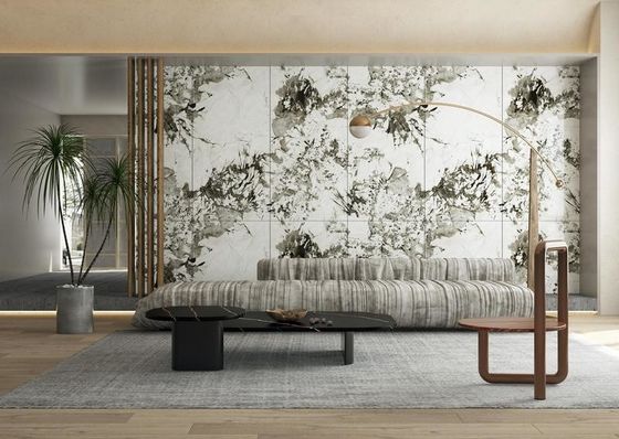 Αγορά Γκρι Γυαλισμένο Πλακάκι Πορσελάνης 900x1800mm για Εσωτερικό Δάπεδο σε απευθείας σύνδεση κατασκευή