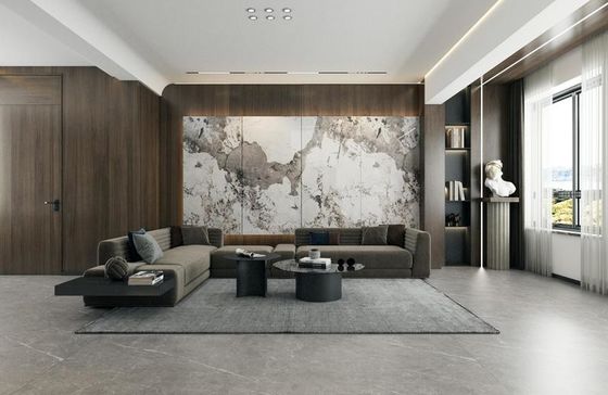 Αγορά 900x1800mm γυαλιστερό γυαλιστερό πορσελάνινο πλακάκι 9mm παχύ εσωτερικό τοίχωμα δαπέδου σε απευθείας σύνδεση κατασκευή