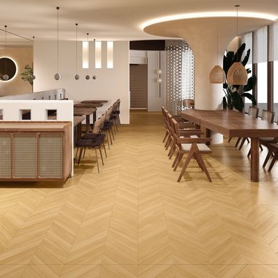 Αγορά Πλακάκια από πορσελάνη ξύλου καφέ κατηγορίας AAA 600x1200mm σε απευθείας σύνδεση κατασκευή