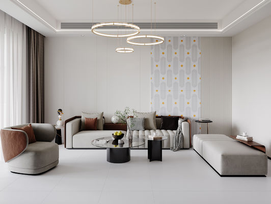 Αγορά 600x1200mm Ελαφρώς γκρίζα πλακάκια πορσελάνης για εσωτερική χρήση σε απευθείας σύνδεση κατασκευή