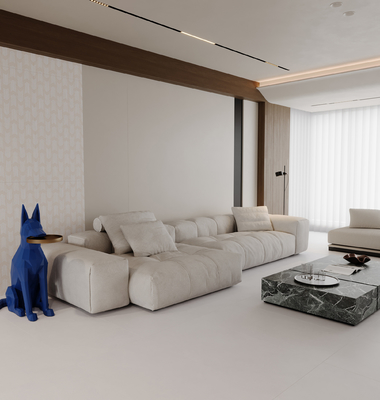 Αγορά Μπεζί κίτρινο 600x1200mm Ματ γυαλισμένα πλακάκια πορσελάνης για μπαλκόνι και ανθεκτικά σε φθορά πλακάκια δαπέδου για κουζίνα σε απευθείας σύνδεση κατασκευή