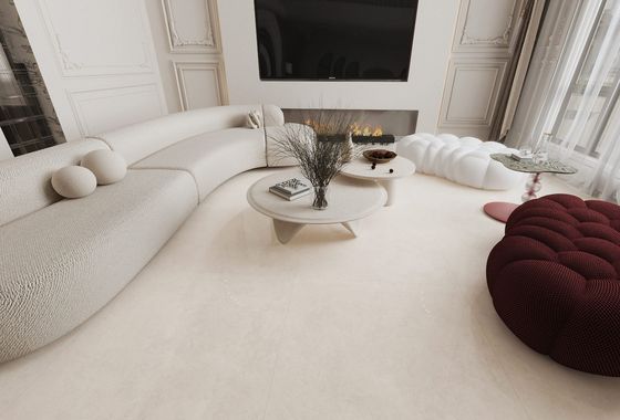 Αγορά Μπεζ αντιολισθητικά οικολογικά πλακάκια 1000x1000mm εσωτερικού χώρου γυαλισμένα πλακάκια πορσελάνης για ανακαίνιση και εστιατόριο σε απευθείας σύνδεση κατασκευή