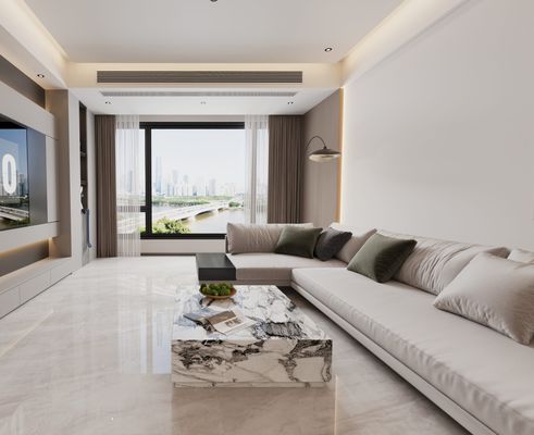 Αγορά Ανθεκτικό στις γρατσουνιές κομψό εσωτερικό πάτωμα 1000x1000mm γυαλισμένο γυαλισμένο πορσελάνινο πλακάκι για σχεδιασμό γραφείων σε απευθείας σύνδεση κατασκευή