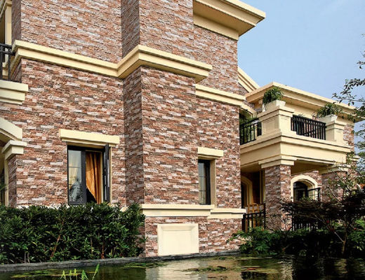 Αγορά φυσικό πέτρινο κεραμίδι 9.5mm 500SQM, διακοσμητικά κεραμικά κεραμίδια 150x600mm τοίχων σε απευθείας σύνδεση κατασκευή