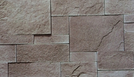 Πορτοκαλί μπεζ τεχνητό καλλιεργημένο πέτρινο τσιμέντο Castle Stone τούβλου