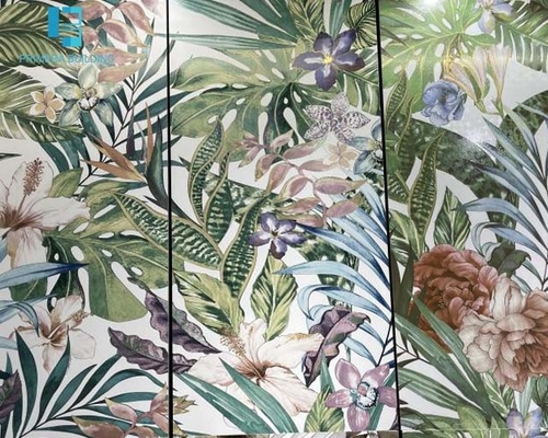Αγορά 60x120cm Flower Gold Χρώμα Πλακάκια δαπέδου Υπνοδωμάτιο Διακόσμηση Πλακάκια πορσελάνης σε απευθείας σύνδεση κατασκευή