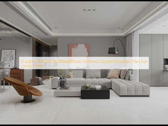 Ανθεκτικά W.A 0.05% 800x800mm Γυαλισμένα Πορσελάνινα Πλακάκια για Σαλόνι