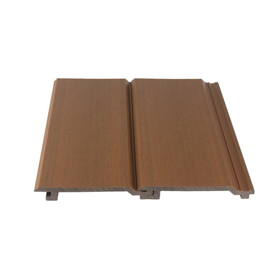 Πυροστασία 145x20.5mm WPC Πίνακα επένδυσης Καφέ και εξωτερικό ξύλο πλαστικό σύνθετο τοίχο για το έργο