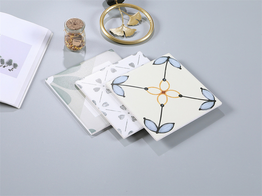 Βέζικο και μπλε κεραμικά πλακάκια 20x20cm για εσωτερικούς τοίχους