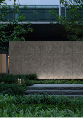 Χωρίς φθορά Gray Matt Antique Finish External Curtain Background Wall Tile 60x120cm Για βεράντα και κτίριο