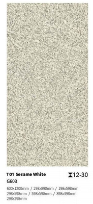Αδιάβροχα πλακάκια γης 300x300mm 600x1200mm εξωτερική πέτρα