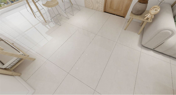 Μπεζ 1200x600mm οικολογικά φιλικά πλακάκια βαθμού AAA εσωτερικό πάτωμα γυαλισμένα γυαλισμένα κεραμικά πλακάκια για τραπεζαρία