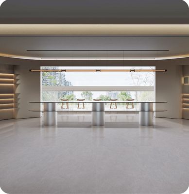 Ματ W.A 0,5% Γκρίζο 750x1500mm εσωτερικό πάτωμα αντιβακτηριακό πρόσωπο μωρού πορσελάνη πλακάκια για το σχέδιο και το σπίτι