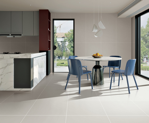 Αστροειδή γυαλί 600x1200mm ανθεκτικό μαλακό γυαλισμένο εσωτερικό πάτωμα υφασμένο πορσελάνινο πλακάκι για μπαλκόνι