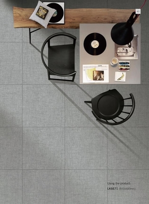 Αδιάβροχο εσωτερικό τοίχωμα 60x60cm Πλήρο σώμα αντιβακτηριακό πορσελάνινο πλακάκι για μπαλκόνι και εμπορικό κέντρο