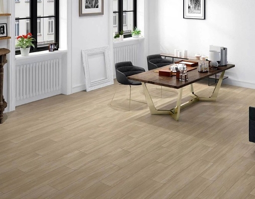 AAA Βαθμού 200x1000mm Κίτρινες Γκρι Ξύλινες Πορσελάνινες Λωρίδες Δαπέδου