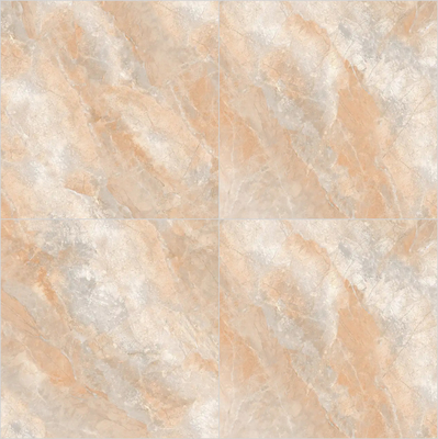 Καφέ αδιάβροχο και αντρίσκεπτο 1200x1200mm γυαλιστερές συσσωματωμένες πλάκες πέτρας για την ανακατασκευή διαμερίσματος