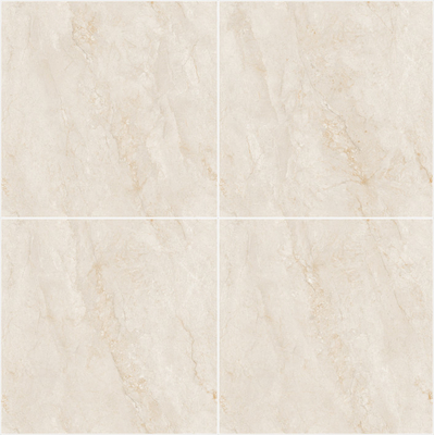 Light Yellow Scratch - Resistant And Non - Slip 800x800mm Polished Glazed Porcelain Tiles For Dining Room