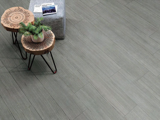 Γκρι Ξύλινα Πλακάκια Πορσελάνης 200x1200mm Λευκό Σώμα AAA Βαθμού