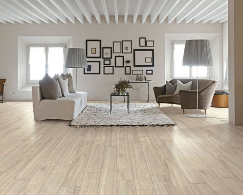 ξύλινο γκρι κεραμιδιών πορσελάνης 20x120cm 0.0005W.A για το καθιστικό 9.5mm