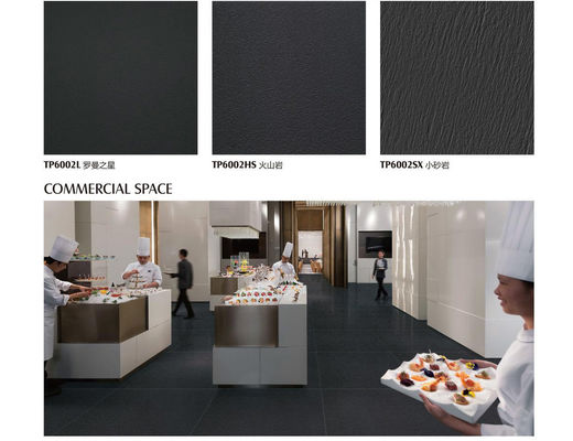 Συμβούλιο Πολιτιστικής Συνεργασίας 60x120cm πλήρες σώματος πορσελάνης πρόγραμμα εμπορικό 10mm φορμών κεραμιδιών μαύρο