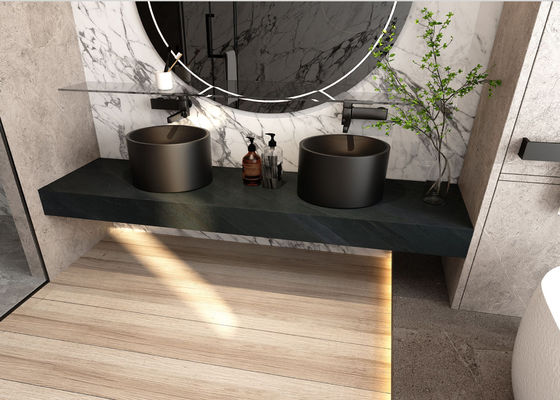 Μαύρη Πλάκα από Σκληρό Πέτρωμα Quartz Sintered 800x2600mm Βαθμού AAA