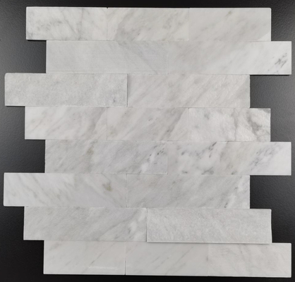 Μωσαϊκά Πλακάκια Φυσικής Πέτρας 4mm 300x300mm Γυαλιστερά Ρουστίκ