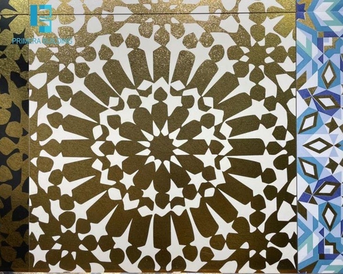 60x60cm ήλιων λουλουδιών χρυσή χρώματος πατωμάτων εκτύπωση Inkjet κεραμιδιών τρισδιάστατη